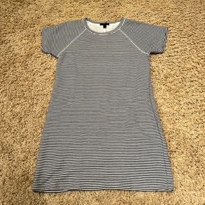 J.Crew Striped Sweatshirt Dress